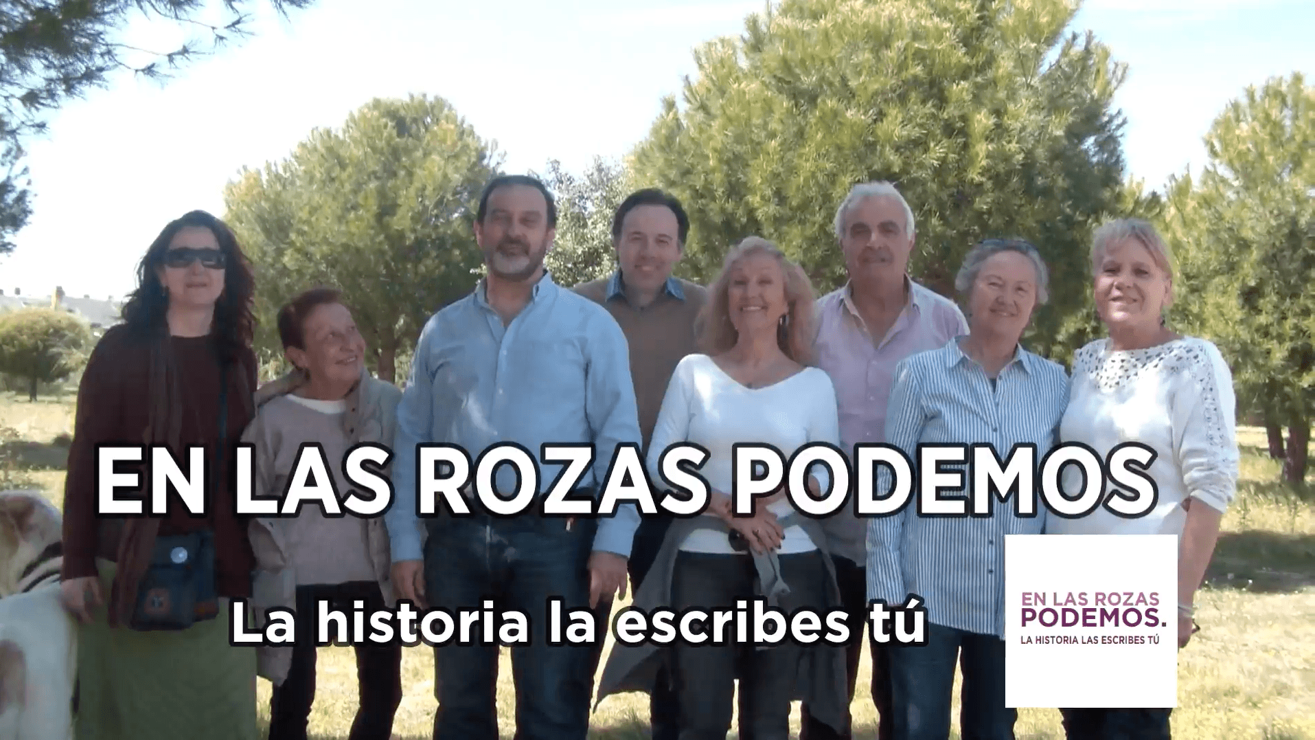 En este momento estás viendo En Las Rozas Podemos “La Historia la Escribes Tú”
